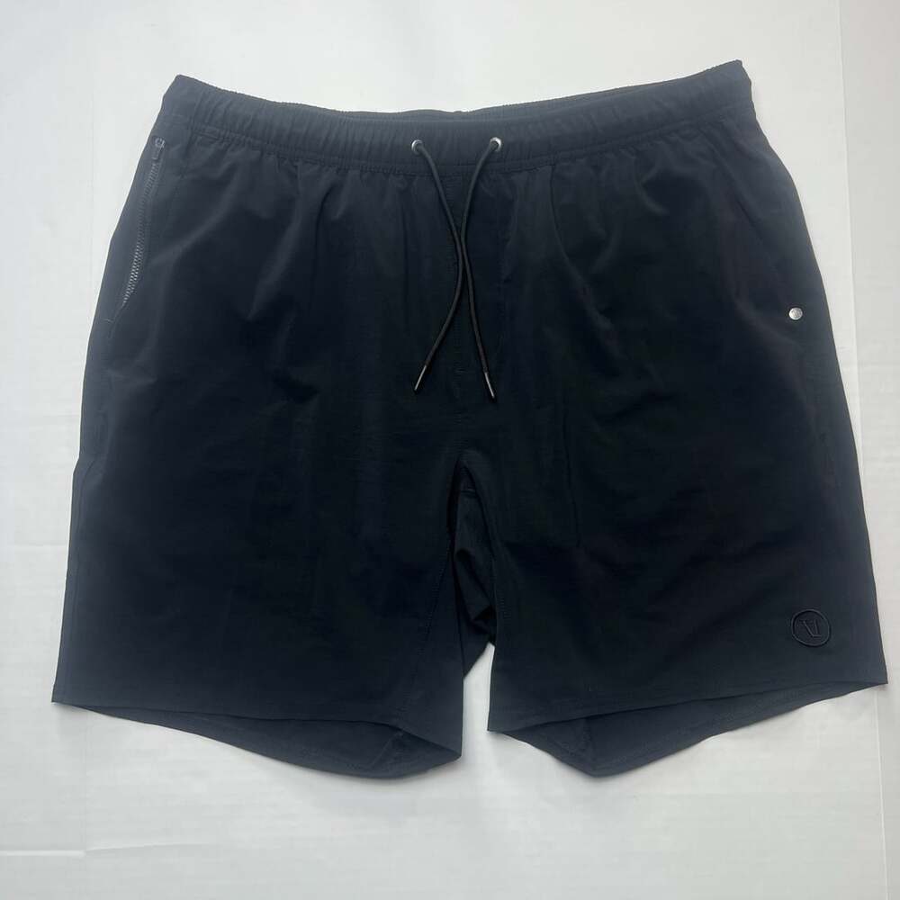 Vuori Kore Short Lined Black Athletic Shorts XL